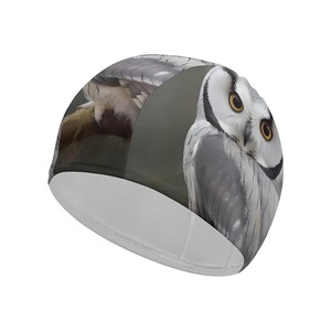 Cappello da bagno in Silicone con Logo personalizzato stampato adatto senza cuciture cuffia da nuoto in Silicone Hall of Fame - Product Image 5