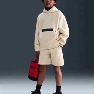 Sudadera con Capucha Corta de Invierno de Lujo, Gruesa, Bordada, Ecológica, Transpirable, 100% Algodón de Punto, para Hombre - Product Image 1