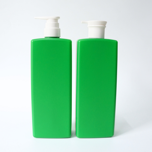 ขวดพลาสติก HDPE 750มล. รูปทรงใหม่ปั๊มโลชั่นหลากสีพิมพ์ง่ายสำหรับขวดเจลแชมพูอาบน้ำ - Product Image 3