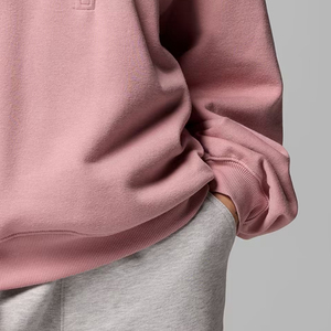 Sweat-shirt pour femmes en coton et polyester, design tendance et doux, pour commandes en gros avec logo personnalisé, vêtements décontractés avec col zippé - Product Image 4