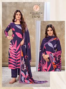 New Elegance Dressing Trend Modern Style High on Demand Pure Maslin <b>Kurti</b> Pant & Dupatta Printed Work <b>Woman</b> Fashion Exporter - Product Image 5