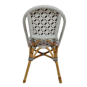 Chaise en rotin naturel et synthétique de qualité supérieure pour l'extérieur, idéale pour patio, jardin, complexe hôtelier, café et ensemble de salle à manger d'hôtel - Vente en gros - Product Image 4