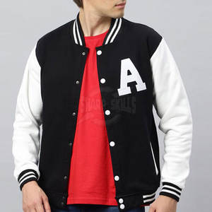 Chaqueta de béisbol de alta calidad Precio al por mayor Chaqueta de béisbol de estilo único para la venta en línea - Product Image 2
