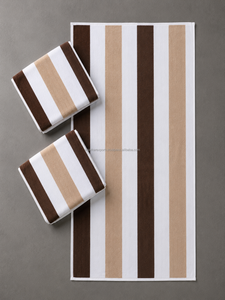 Toalla de Cabana de Algodón Premium de 350 GSM, Secado Rápido, Súper Suave, Ecológica, para Uso en Piscina, Playa, Hotel y Resort - Product Image 1