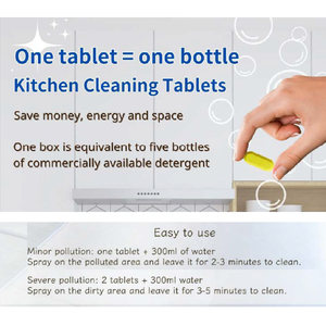 Tablettes de nettoyage non toxiques pour la cuisine - Product Image 3