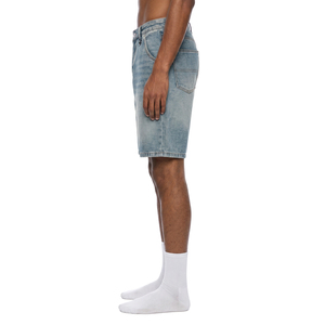 Shorts de Mezclilla Vintage de Cintura Alta para Hombre, Estilo Y2K, Transpirables, Casuales de Verano - Product Image 4