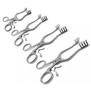 Ensemble d'instruments chirurgicaux légers de nouveaux rétracteurs Weitlaner faits à la main professionnels avec source d'alimentation manuelle en vente - Product Image 1