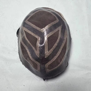 Taz Hair MGM Model Perruque Toupet pour Homme en Cheveux Humains Remy Indiens, Lace Front, Ondulation Water Wave, Souple, Systèmes de Prothèses Capillaires - Product Image 2