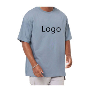 T-shirt personnalisé pour homme, respirant, professionnel, grande taille, 100% coton, épaules tombantes, entraînement en salle de sport, surdimensionné, stock personnalisé - Product Image 1