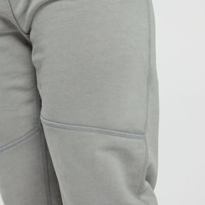 OEM Custom 100% Cotton Terry Pantalons de survêtement tactiques pour hommes Pantalons empilés avec ourlet brut bord coupé lavage à l'acide évasé de haute qualité - Product Image 5