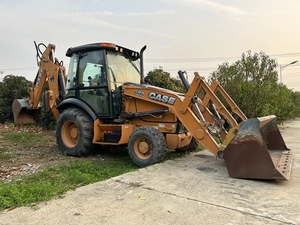 フロントエンドローダーとバックホーローダー付き580超油圧中古ホイールコンパクトトラクター - Product Image 3