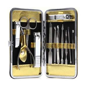 Gold Manual Manicure Set-Stainless Steel <b>Nail</b> Clipper <b>Kit</b> with Travel Case 2-Year Warranty for Men & Women Grooming - Product Image 6