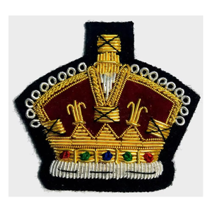 Écusson brodé à la main en fil d'or de luxe personnalisé, à coudre sur tissu en feutre, pour blazer, blason de club de golf, uniforme de club nautique, costume - Product Image 6