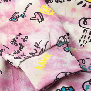 เสื้อมีฮู้ดผ้าฟลีซพิมพ์ซับลิเมชันสำหรับผู้ชายผ้าฝ้ายโพลีเอสเตอร์ผ้าคอตตอนผสม - Product Image 4