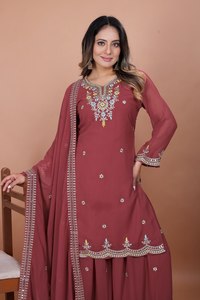 Party Wear Look Beautiful Top And Bottom con Dupatta - Product Image 2