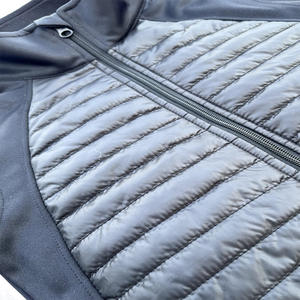 Veste matelassée à fermeture éclair personnalisée pour le dernier design de manteau d'hiver chaud, tissu bulle thermique décontracté - Product Image 3