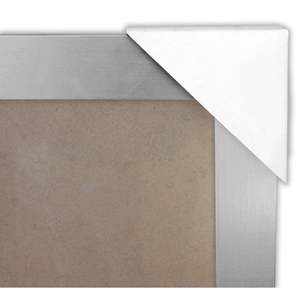 XXL Silver Photo <b>Frame</b> 100 X 140 cm <b>Large</b> Poster Display Stand - Product Image 5