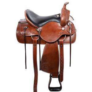 Adultos Deportes al aire libre Estilo inglés Cuero Montar a caballo Sillín Diseño personalizable y color Alta calidad Hecho a mano en Pakistán - Product Image 5