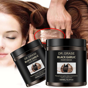 <span class=keywords><strong>Masque</strong></span> capillaire hydratant sans sulfate à l'ail noir, lissant et adoucissant, marque privée - Product Image 1