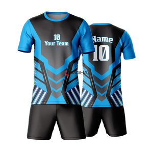 2024 personnalisé de haute qualité hommes vêtements de Football ensemble vente chaude Sublimation Football uniforme chemise et court pour adultes - Product Image 3