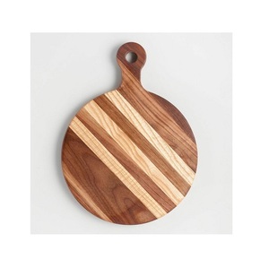 ที่รองแก้วหินอ่อนครึ่งไม้,ที่รองแก้วหินอ่อนทำจากไม้อะคาเซียทรงกลมสุดสร้างสรรค์สำหรับแกะสลัก - Product Image 2