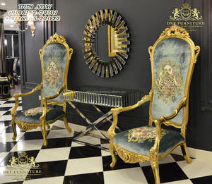 Sillas de estilo moderno para sala de estar, ChesterField de cuero blanco, con diseño moderno y estilo moderno - Product Image 4