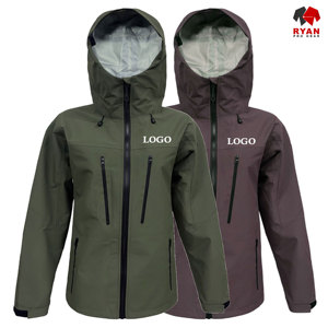 Chaqueta Softshell de Diseño Personalizado para Hombre, Cierre de Cremallera, Tejido Transpirable con Logotipo Personalizado, Servicio OEM - Product Image 6