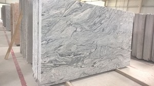 Surface polie par dalle blanche de granit de conception moderne de Viscon - Product Image 3