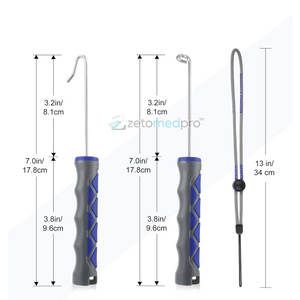 เครื่องถอดเบ็ดตกปลาแบบมืออาชีพสำหรับน้ำจืดและน้ำเค็ม เครื่องถอนเบ็ดตกปลาแบบน้ำหนักเบาเพื่อการใช้งานที่ง่ายดาย - Product Image 6