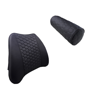Benutzer definierte hochwertige Autofahrer Memory Foam Sitz lehne Kissen Stuhl Lendenwirbel stütz kissen Autos itz Kopfstütze - Product Image 6