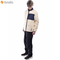 Veste d'hiver en polaire sherpa pour homme, col long et fin, personnalisable, de haute qualité, respirante, à séchage rapide, coupe-vent, vente en gros