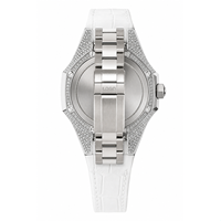 Montre automatique à cadran à aiguilles avec faible MOQ, montres personnalisées avec logo, montre mécanique automatique pour homme 114