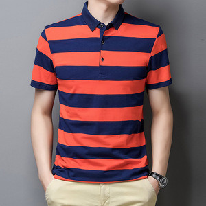 เสื้อโปโลปักลายแขนสั้นคอตตอนคอปกลายดีไซน์พิมพ์โลโก้ออกแบบได้ตามต้องการ - Product Image 5