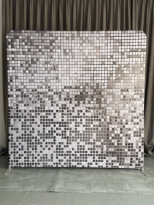 Photo Booth Backdrops 8x8ft Funda De Almohada tensión tela tubo pantalla tela elástica pantalla - Product Image 3