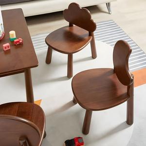 <b>Brown</b> Wooden <b>Chairs</b> for Kids New Design Wood <b>Dining</b> and Study Baby <b>Chairs</b> Best Selling Children Furniture - Product Image 3