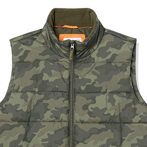 Chaleco Acolchado de Invierno para Hombre, Estilo Sólido, Talla Grande, Impermeable, Transpirable, de Lona para Exteriores, Reversible, Ecológico, de Tela Suave - Product Image 2