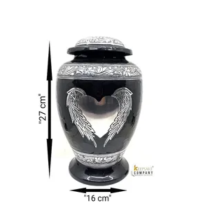 Urna Funeraria Personalizada de Estilo Americano con Acabado de Alto Brillo, Capacidad de 200 Pulgadas Cúbicas, para Cenizas - Product Image 2