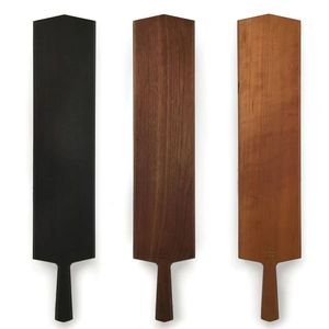 Tablas de servir de madera estilo San Valentín con corazón de media forma, tabla de cortar duradera, plato de charcutería de Pizza, plato de postre de Sushi - Product Image 2