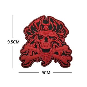 แพทช์ผ้าทอลายทแยงสีเขียวสีดำแผ่นยางซิลิโคนพีวีซีแบบกำหนดเอง - Product Image 6