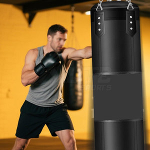 Premium Genuine Leather Unisex Punching <b>Bag</b> Heavy Duty <b>Training</b> Equipment Home Gym Fitness Durable Long Lasting Sands Filled - Product Image 5