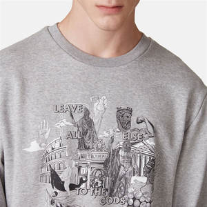 Sweatshirts imprimés de haute qualité pour hommes Logo personnalisé Street Wear Hommes Sweatshirts Pas cher Prix Street Fashion Sweatshirts imprimés - Product Image 3