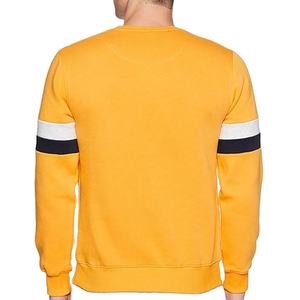 Pulls à col rond pour hommes tendance, personnalisés, à rayures, vert olive, manches longues, marque privée, sweats de sport OEM - Product Image 6