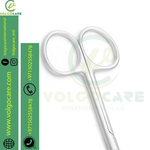 2025 nueva llegada tijeras de uñas para bebés con punta de sonda redondeada curvada-Acero inoxidable 4,5 "bueno para perros y gatos - Product Image 3