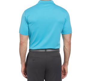 Polo de hombre de punto, de alta calidad, con logotipo personalizado, cómodo, de verano, con contraste de colores. - Product Image 2