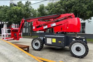 Achetez une plateforme élévatrice électrique autopropulsée de qualité, nacelle télescopique, nacelle élévatrice à mât, nacelle élévatrice à grande portée pour la construction - Product Image 6