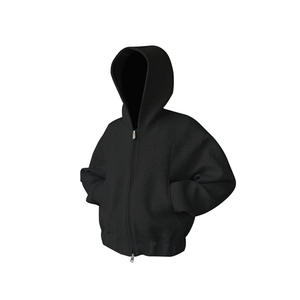 100% Cotton Men's Customized Long <b>Sleeve</b> Pullover <b>Hoodies</b> Embroidered Design Winter Thermal Basics Sweatshirts Custom Color - Product Image 2