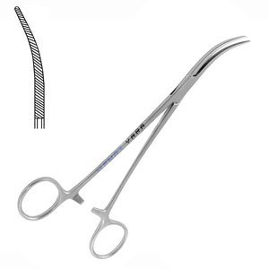 Pinzas Arteriales Curvas de 26.0 cm, Instrumento Quirúrgico Profesional, Pinza de Hemostasia, Acero Inoxidable Médico de Alta Calidad - Product Image 1