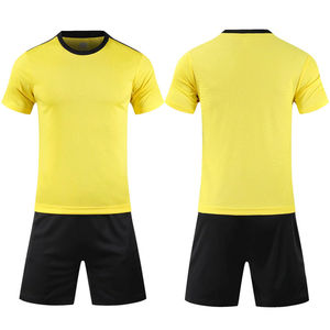 Vêtements de football personnalisés avec impression du numéro de l'équipe T-shirt de football respirant Meilleure vente d'uniforme de football à manches courtes pour adultes - Product Image 2