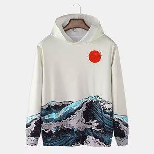 Nouveaux sweats à capuche personnalisés surdimensionnés pour hommes, style décontracté, en coton mélangé, pour l'hiver, avec sublimation - Product Image 1