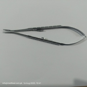 Pinzas Portaagujas Castroviejo de Acero Alemán, Portaagujas Microquirúrgico Recto, Pinzas Quirúrgicas de 18 cm - Product Image 3
